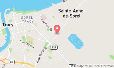 map, C30m - Sorel-Tracy