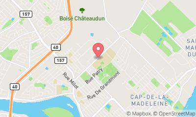map, Alphonse Desjardins Sports Centre