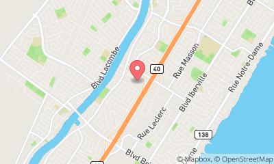 map, Club Soccer Repentigny