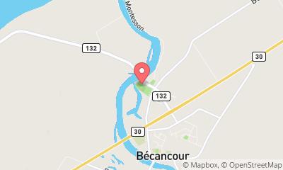 map, Terrain Baseball Bécancour