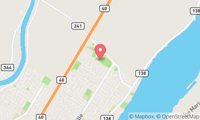 map, Association de Basket-ball de Lanaudière