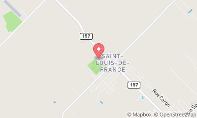 map, Complexe Sportif De St-Louis-De-France Inc
