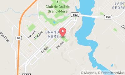 map, Shawinigan Curling Club