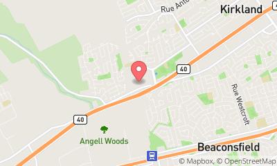 map, Cinéma Cineplex Kirkland