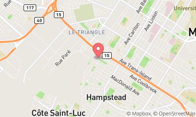 map, Tyler Anne School of Dance