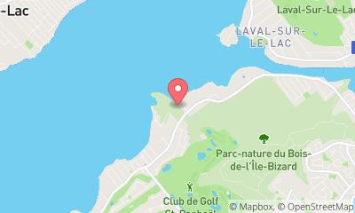 map, Bois-de-l'Île-Bizard Nature Park