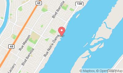 map, Marina De La Rive Nord Inc