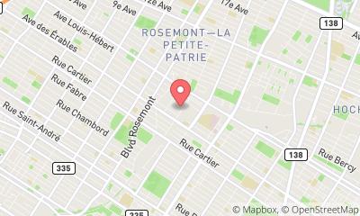 map, Beauregard Brasserie Distillerie Inc.