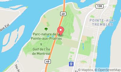map, Golf Club De L'Ile De Montreal
