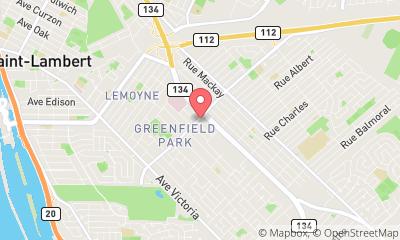 map, Mullins Sports Inc (Les)