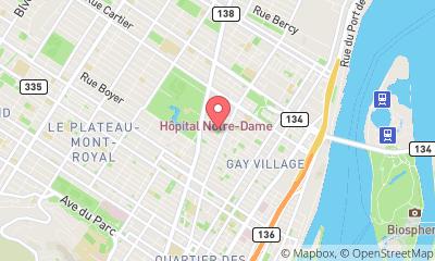 map, ADAMA - Association de développement des arts martiaux adaptés