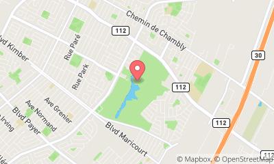 map, Parc de la Cité