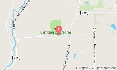 map, Camping Les Cèdres