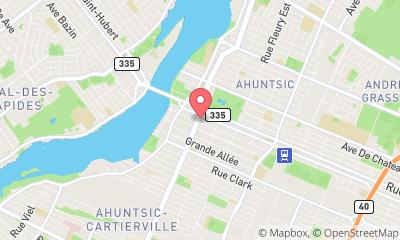 map, Location voiture SAAQ Henri Bourassa