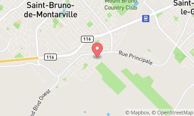 map, Parcours De Golf Le Riviera inc