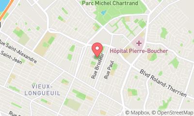map, Club de Soccer de Longueuil