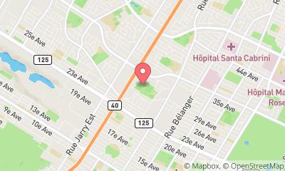 map, Association Soccer St-Leonard