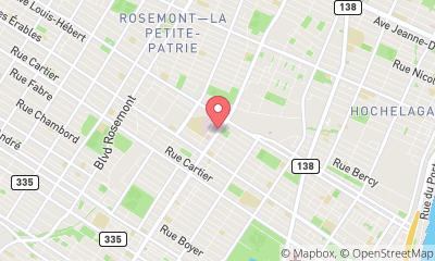 map, Soccer 5 Montreal