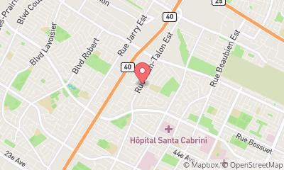 map, Voyages Taormina Inc