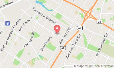 map, L’ académie de Danse de Montréal