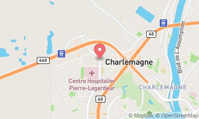 map, Supermarket IGA extra Lachenaie Crevier inc.