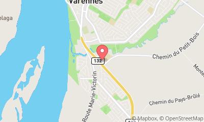 map, IGA extra supermarket Carrefour inc.