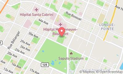 map, Municipal Golf Montreal