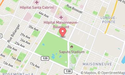 map, Centre D'exercice De Golf Sports Montréal