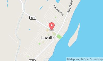 map, Diving Lanaudière