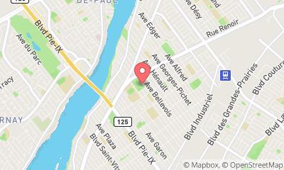 map, Club de soccer Montréal-Nord