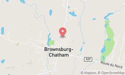 map, Brownsburg Curling Club Ltd