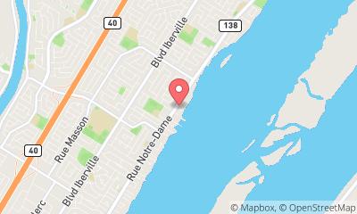 map, Centre De Karate J Patenaude