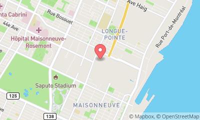 map, Montreal Action 500 Karting and Paintball