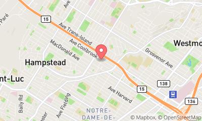 map, Echo Table Tennis Club