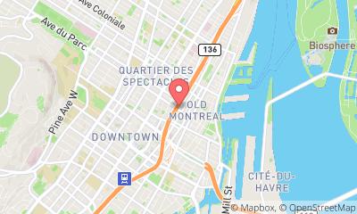map, Montreal Convention Centre