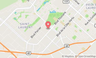 map, Aramark Canada Ltd