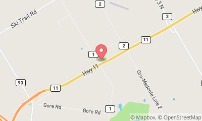 map, Shanty Bay Go-Karts