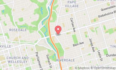 map, Danforth Music Hall