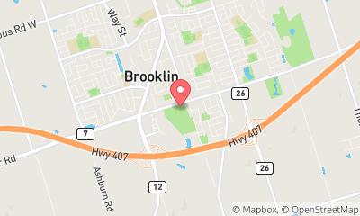 map, Brooklin Spring Fair
