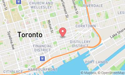 map, Comfort Tour Canada