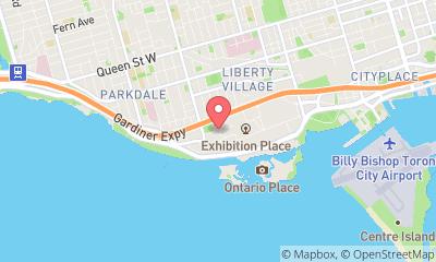 map, Canadian National Exhibition