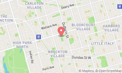 map, Bloordale Beach