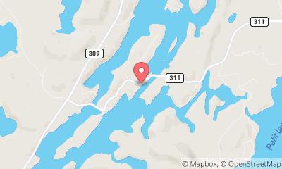 map, Pourvoirie Laurentides Chalets chez Gaston