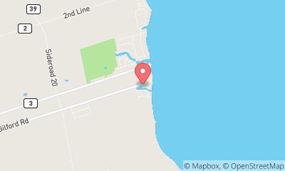 map, Cooks Bay Marina