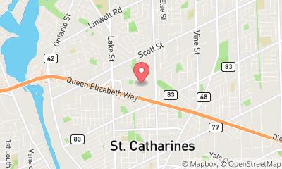 map, Fairview Bowling Lanes