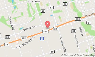 map, Leisure Bowling Lanes Ltd