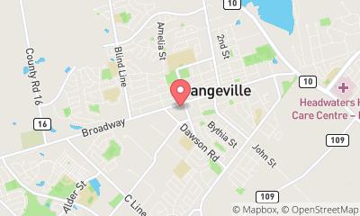 map, Bowling on Broadway