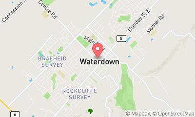 map, Waterdown Lanes