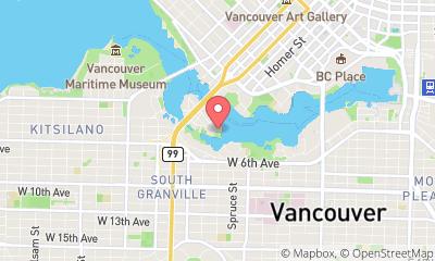 map, Granville Island Turkey Trot