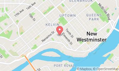 map, Affordable Airport service - New Westminster - Airport Shuttle Service - SkipTheTicket Designated Driver